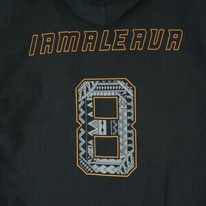 Tennessee Volunteers Nico‎ Iamaleava #8 Hoodie Mens XL Black NI8 Apparel